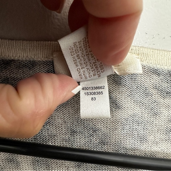 CHICO’S Animal Print Layering Tee Women’s Size Medium - Picture 7 of 8